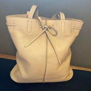 Banana Republic leather tote